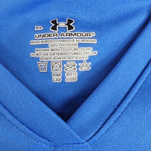 Under Armour v-neck Tank chest 21in Length 24in 10 - Picture 2 of 6